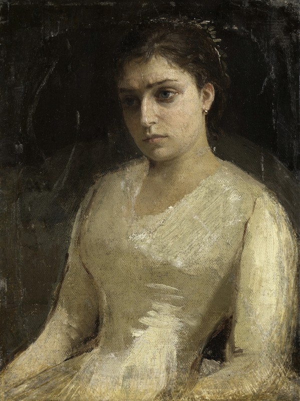 "Pictură. Figură / semifigură" by Vasily Grigorevich Perov