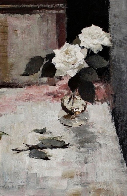 "Pictură. Flori" by Edward Seago