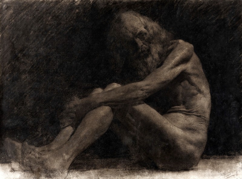 "Painting. Nude" by Antonio Fabrés