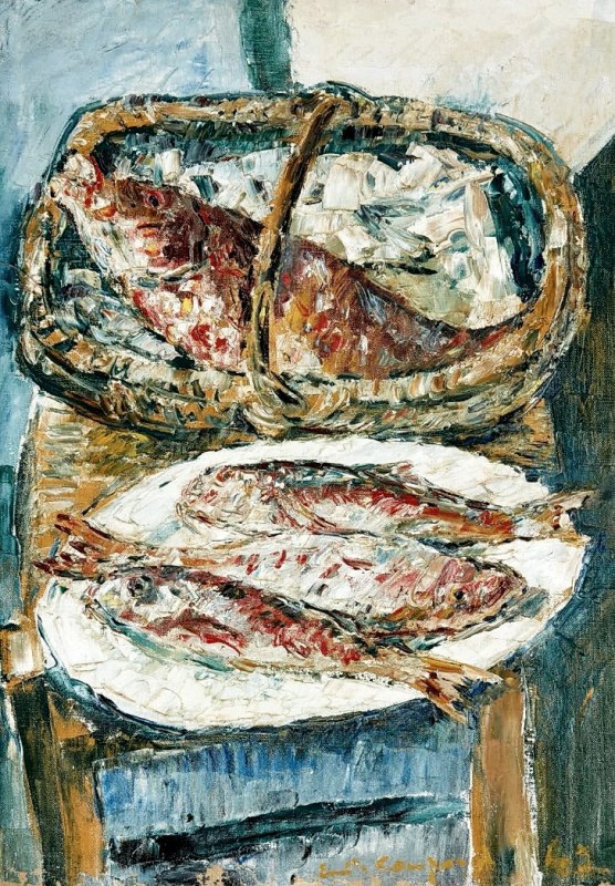 "Pictură. Natură statică" by Émile Compard