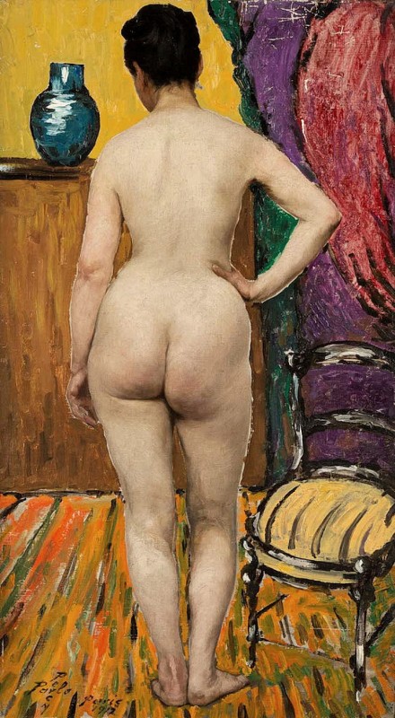 "Painting. Nude" by Percy Parlo