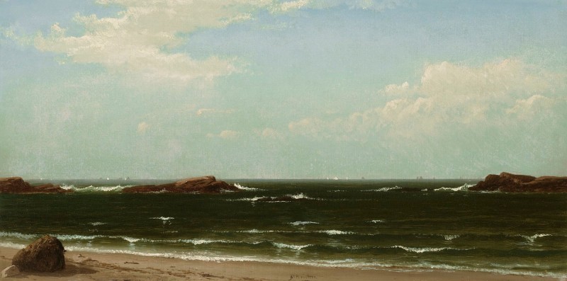 "Painting. Marine landscapes" by Alfred Thompson Bricher