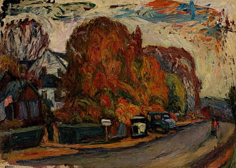 "Painting. Landscape. Pleinair" by Abram Anshelevich Manevich
