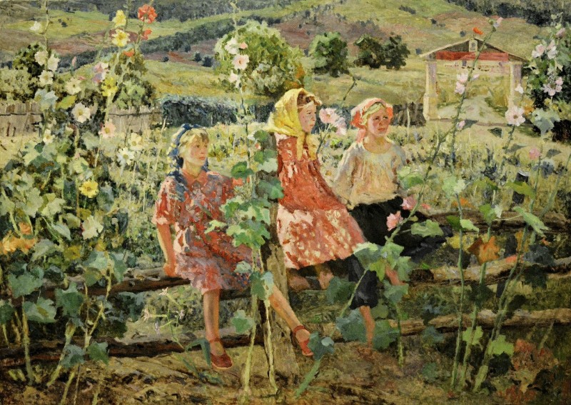 "Painting. Pleinair. Rural" by Alexei Vasiliev