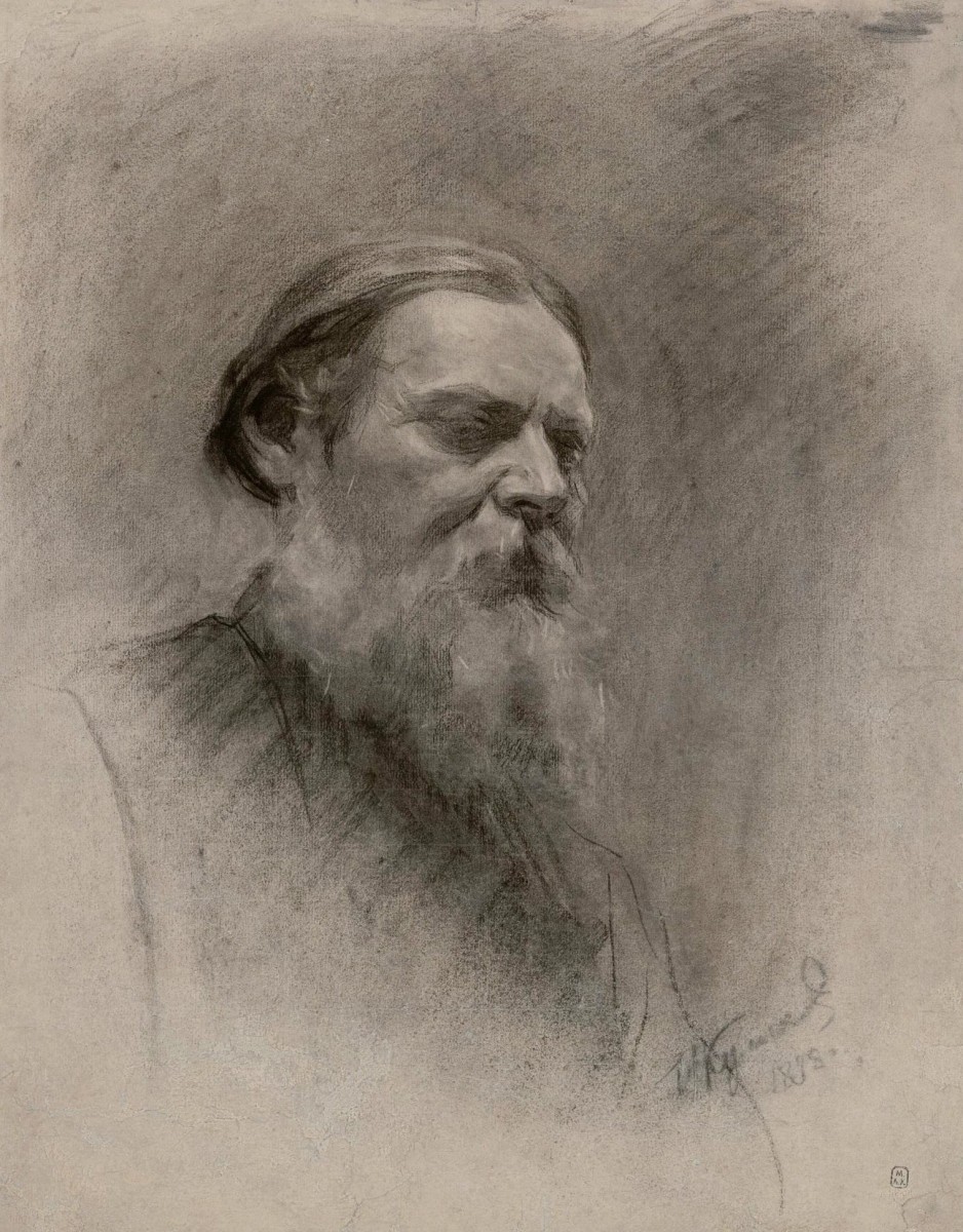 "Рисунок. Портрет" by Ivan Semenovich Kulikov