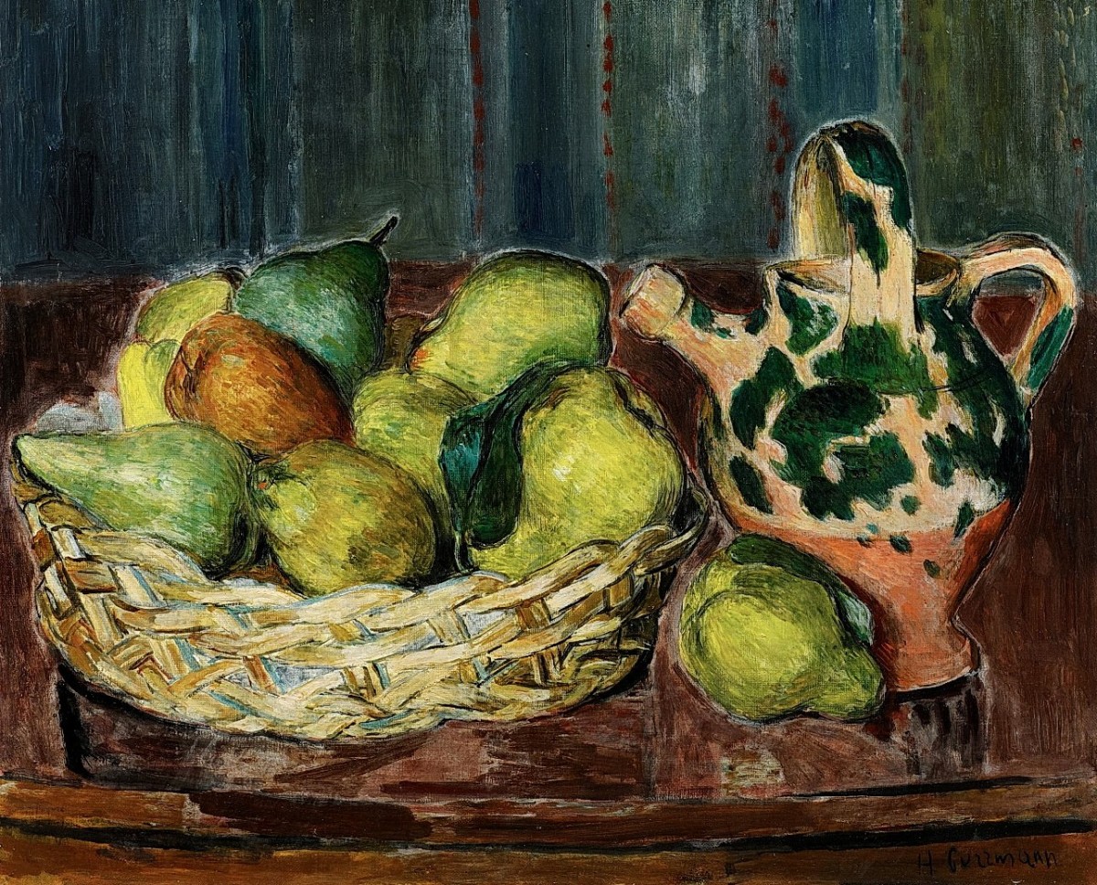 "Painting. Still life" by Hans Purrmann