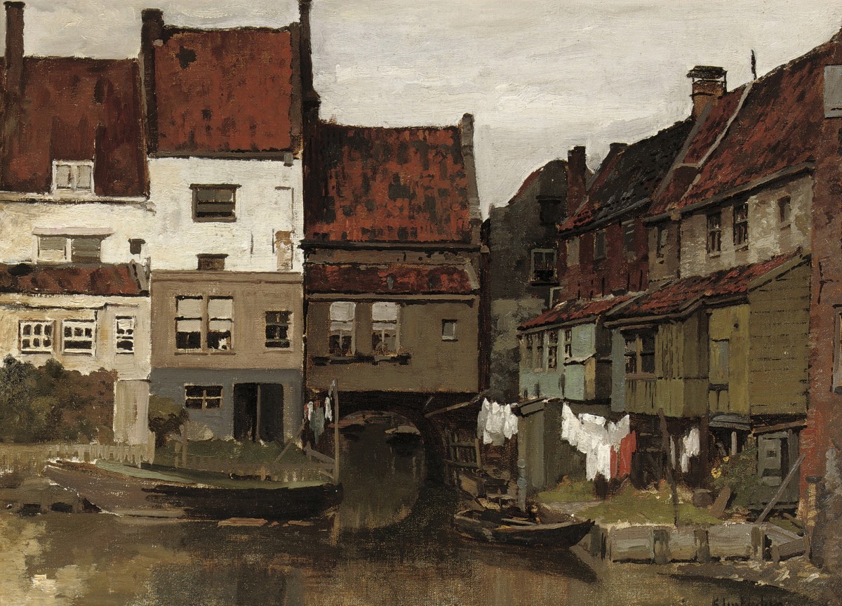 "Painting. Urban" by Johannes Christiaan Karel Klinkenberg