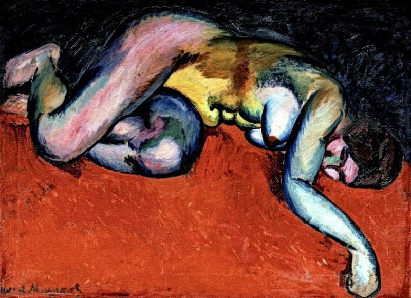 "Painting. Nude" by Ilya Mashkov