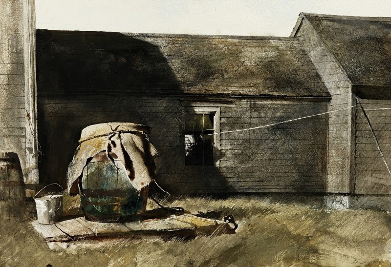 "Compoziție" by Andrew Wyeth