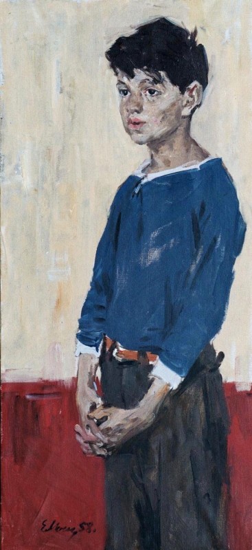"Painting. Figure" by Evsey Evseevich Moiseenko