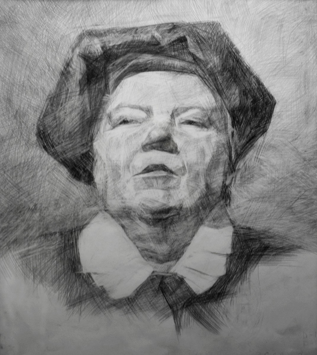 "Portret" by Ion Golubei, 2014