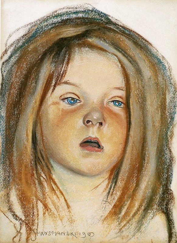 "Живопись. Портрет" by Станислав Виспиански