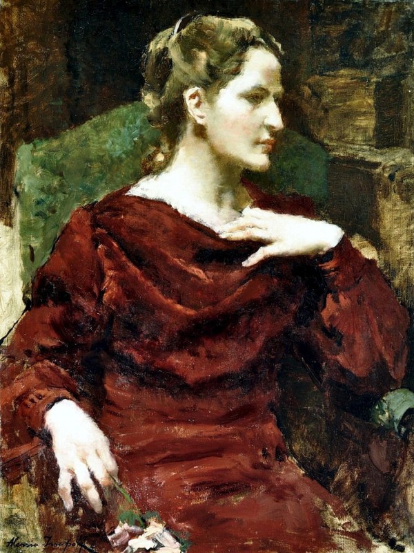 "Pictură. Portret" by Alessio Issupoff
