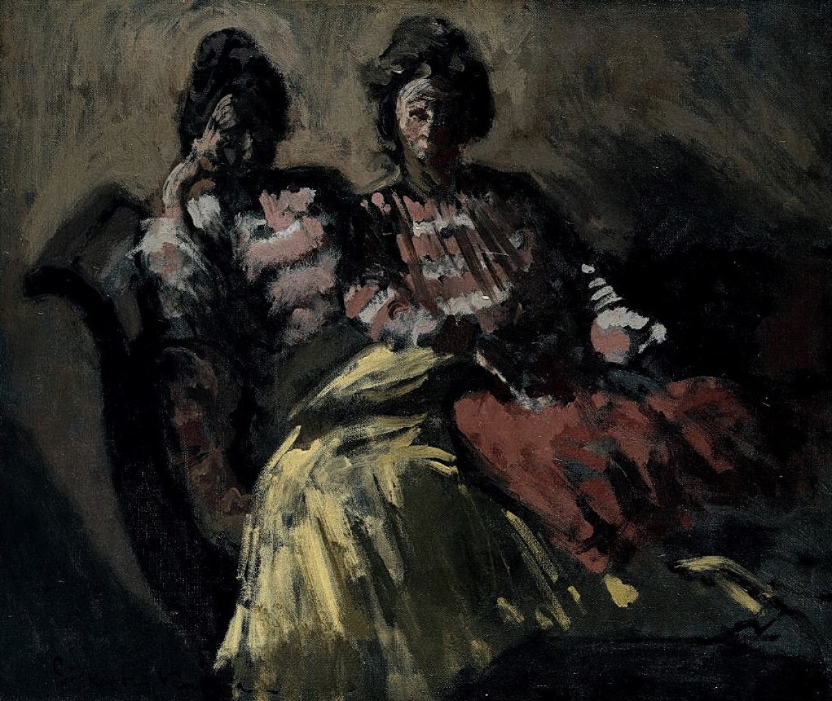 "Pictură. Oameni" by Walter Sickert