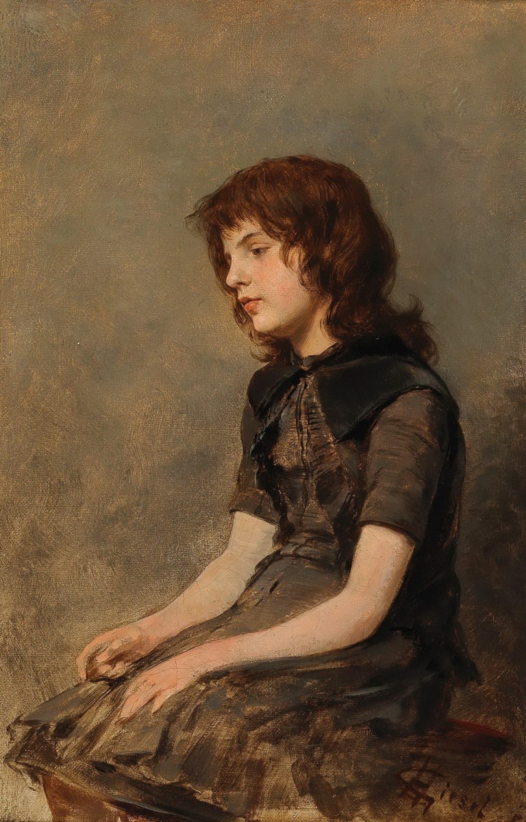 "Painting. Figure" by Hermann Giesel