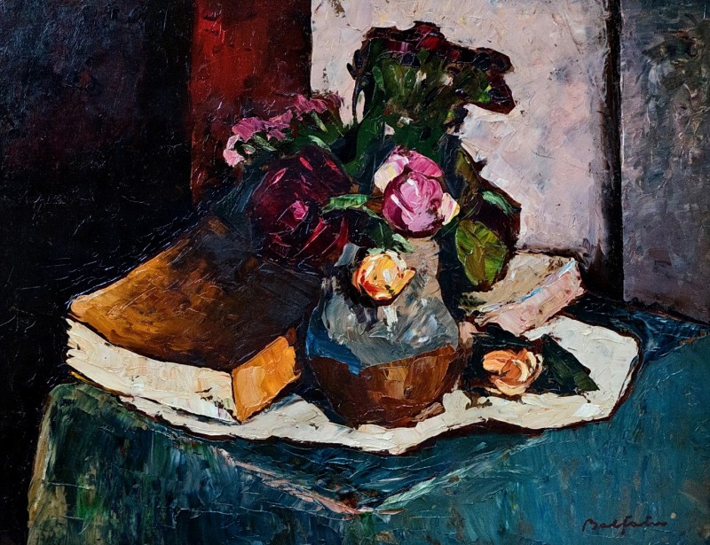 "Painting. Flowers" by Adam Bălțatu