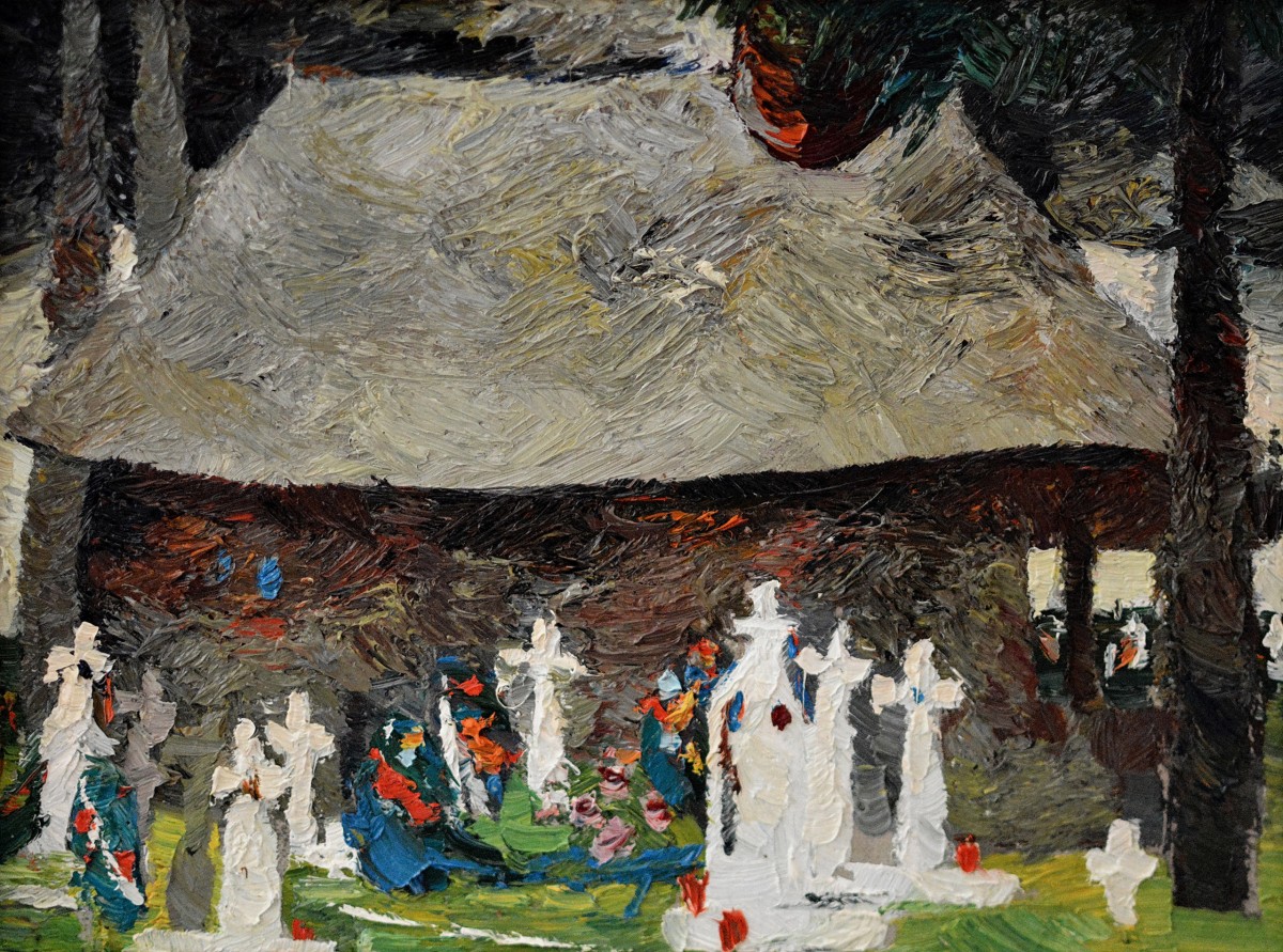 "Motiv" by Marina Ermurache, 2013, 300x400mm, ulei pe pânză