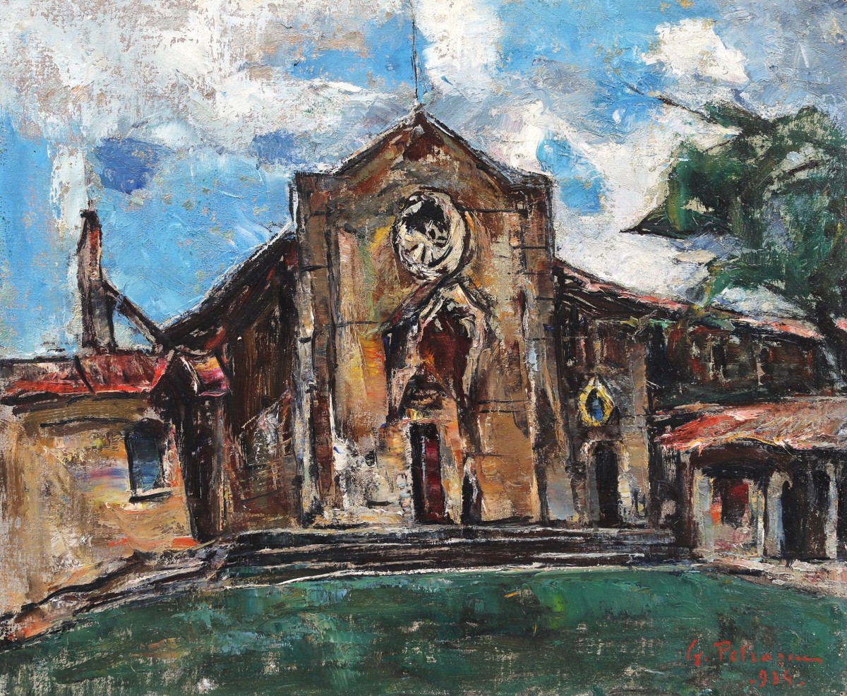 "Painting. Urban" by Gheorghe Petrașcu