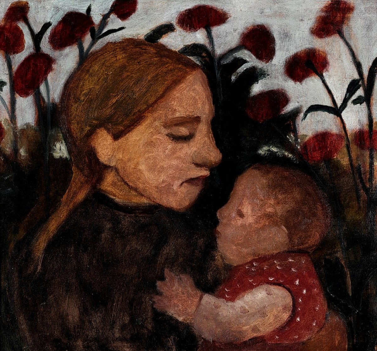 "Композиция" by Паула Модерсохн-Беcкер