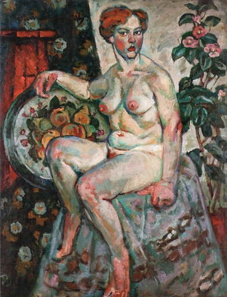 "Pictură. Nud" by Ilya Mashkov