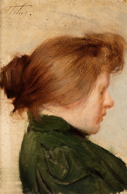 "Painting. Portrait" by 19 th. -