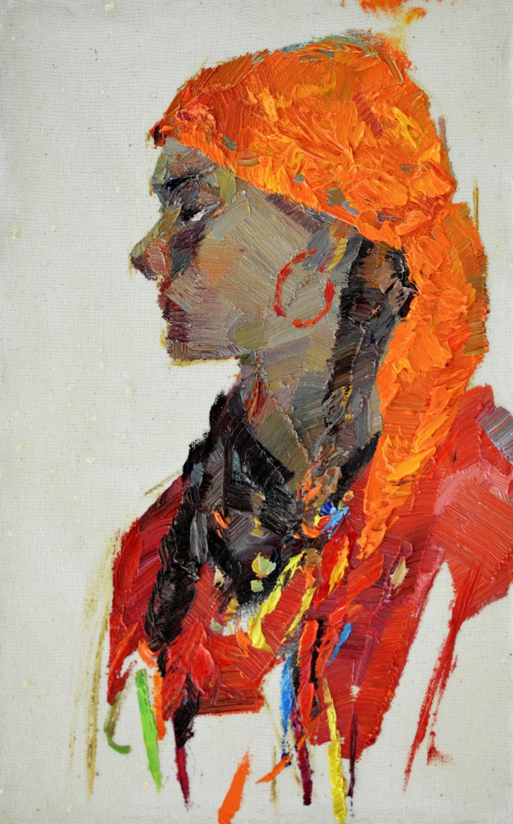 "Painting. Etude. Pleinair. Long term" by Maria Manchevici, 400x250mm, oil on canvas