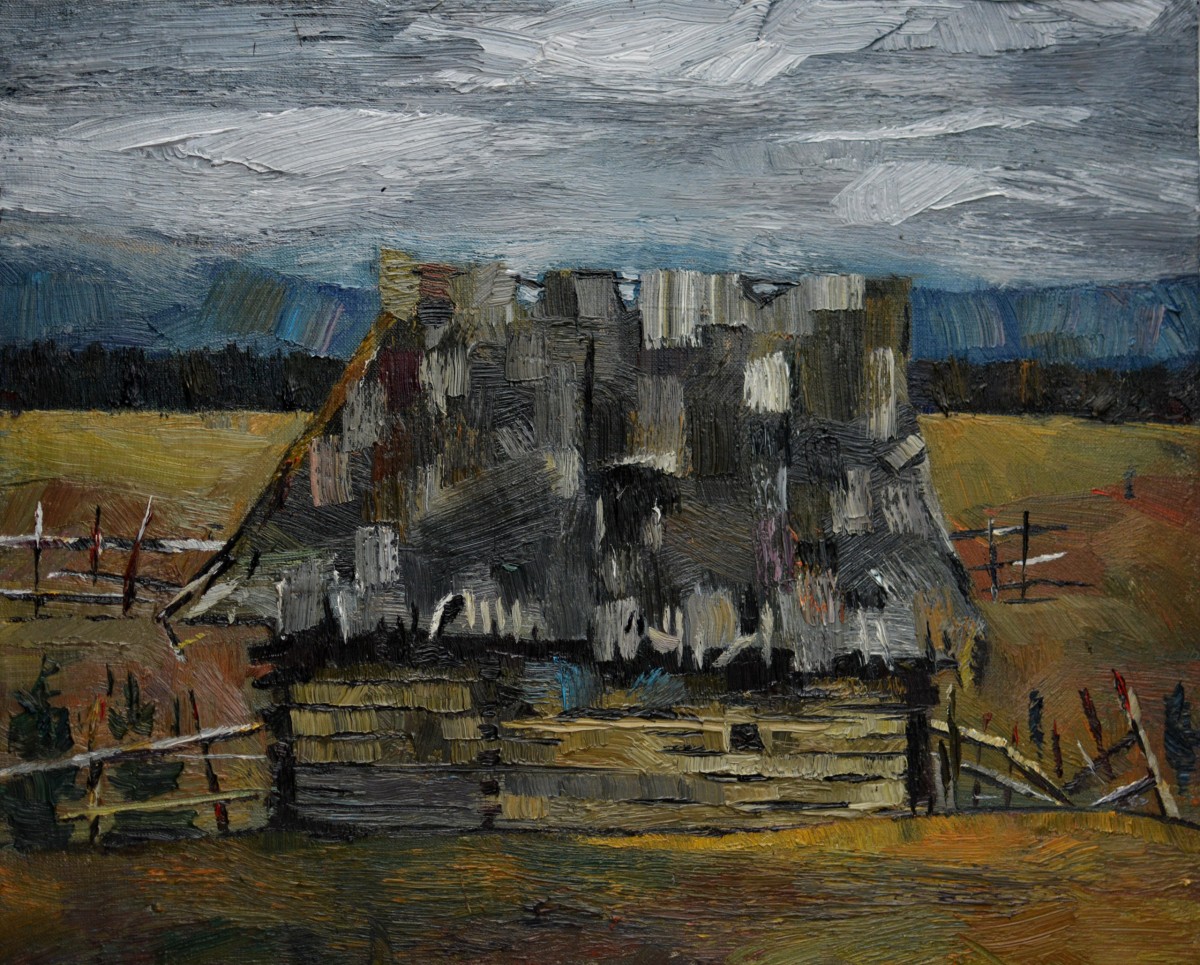 "Painting. Pleinair. Long term" by Cristina Demian, 420x520mm, oil on canvas