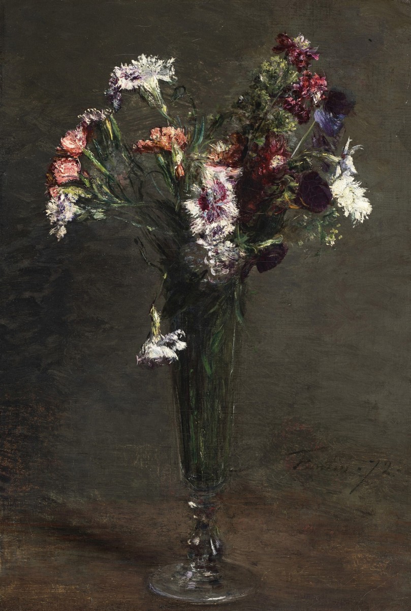 "Pictură. Flori" by Henri Fantin-Latour