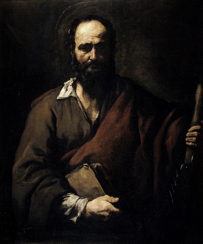 "Pictură. Figură / semifigură" by Jusepe de Ribera