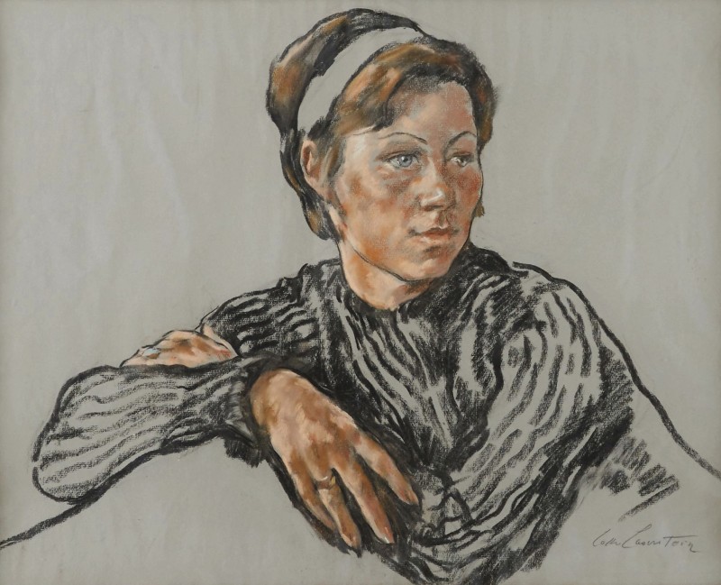 "Pictură. Portret" by Lotte Laserstein