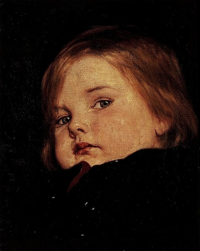 "Pictură. Portret" by Nikolaos Gyzis