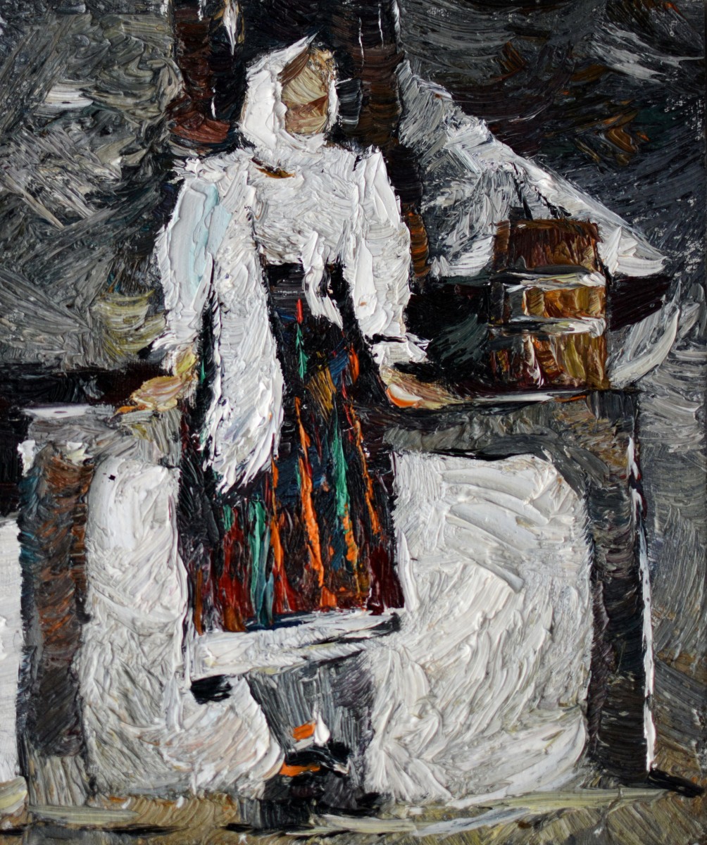 "Painting. Etude. Pleinair. Long term" by Doina Mîndrean, 300x250mm, oil on canvas