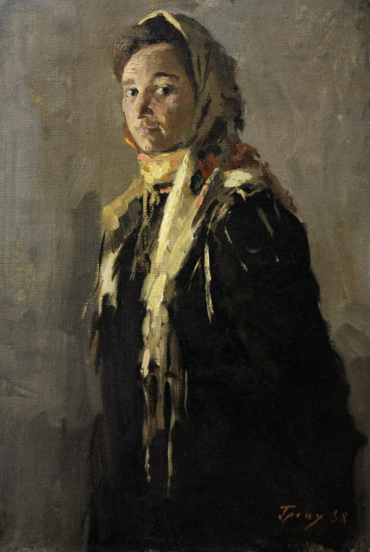 "Painting. Portrait. Figure" by Mihai Grecu