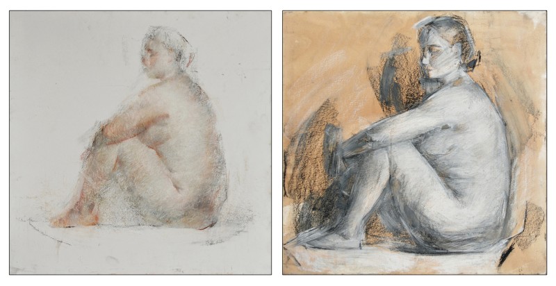 "Sketch. Nude" by Maria Manchevici