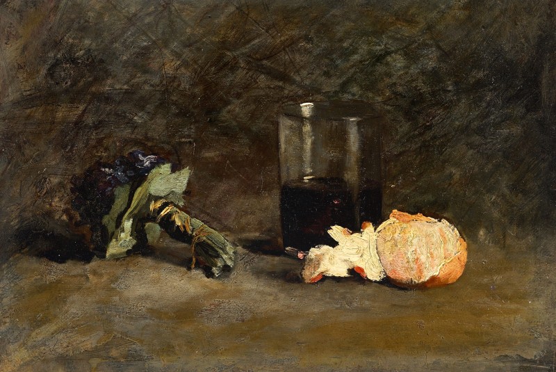"Painting. Still life" by 19 th. -