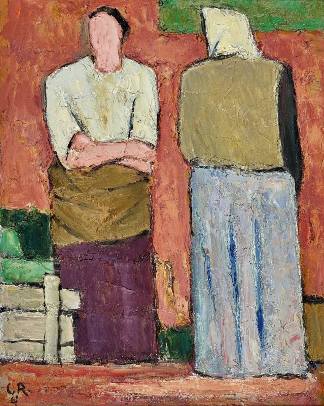 "Painting. People" by Carl Roesch