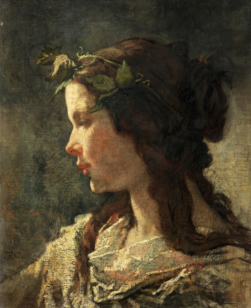 "Painting. Portrait" by Thomas Couture