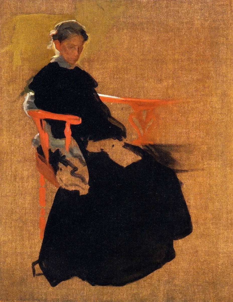 "Painting. Figure" by Cecilia Beaux