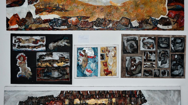 "Composition. Nude. Study process" by Dumitrița Znaida
