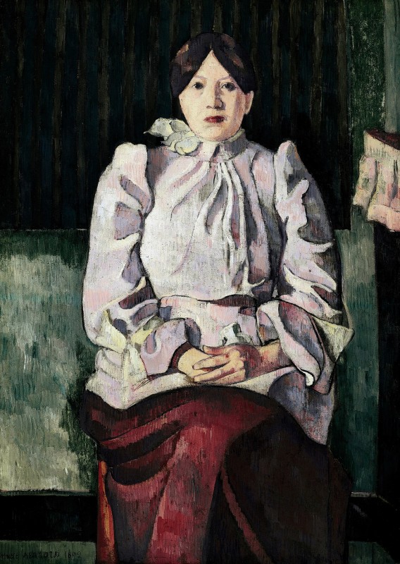 "Painting. Figure" by Emile Bernard