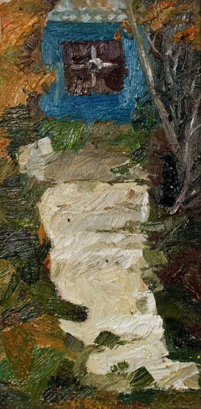 "Pleinair. Pleinair moldova" by Nicolae Casian, oil on canvas