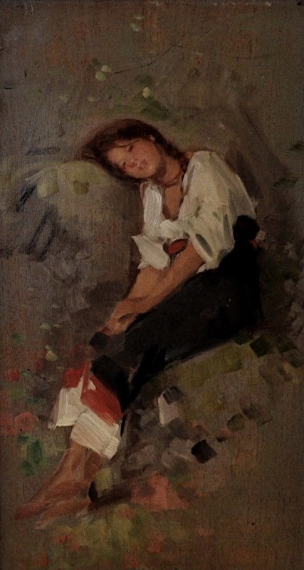 "Composition. Figure" by Nicolae Grigorescu