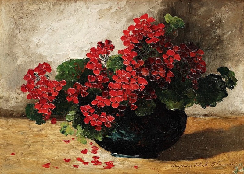 "Painting. Flowers" by Eugenia Filotti Atanasiu