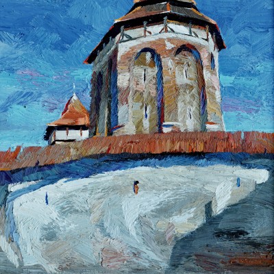 "Transilvania" by Анатол Гимпу, 2018, 520x420mm, масло / холст