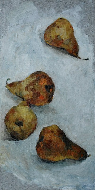 "Studiu. Natură statică" by Cristina Demian, 2015, oil on canvas