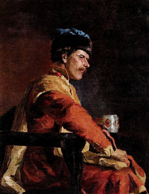 "Compoziție. Figură / semifigură" by V. V. Evreinov