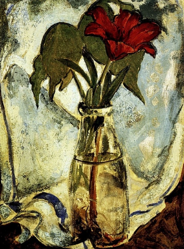 "Pictură. Flori" by Alfred Henry Maurer