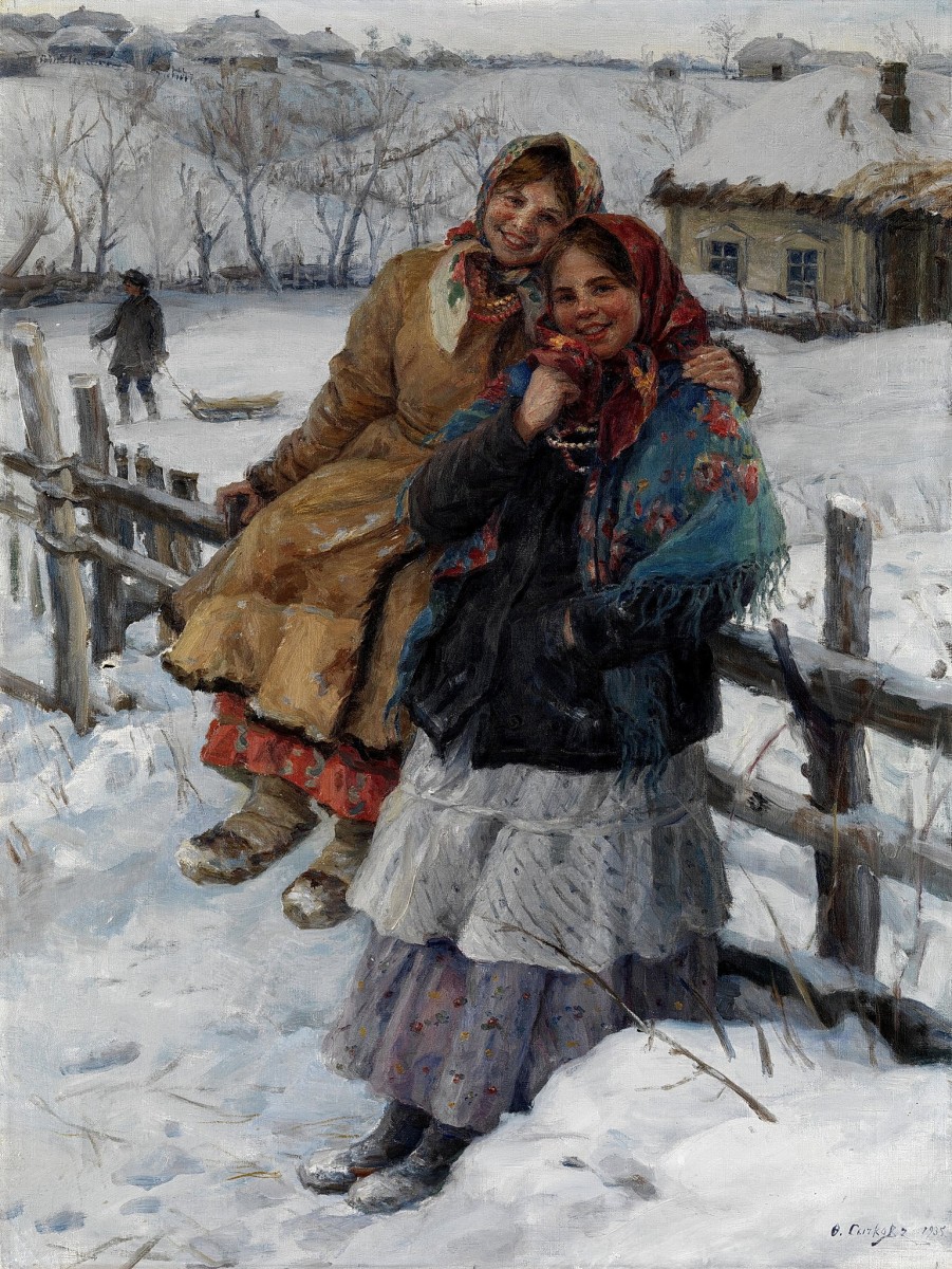 "Живопись. Люди" by Федот Василевич Сичков