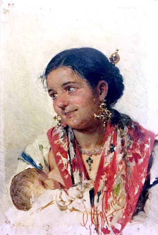"Painting. Portrait" by Gaetano Capone