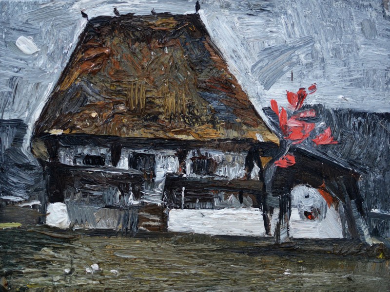 "Painting. Pleinair. Long term" by Diana Rumeghea, 300x400mm, oil on canvas